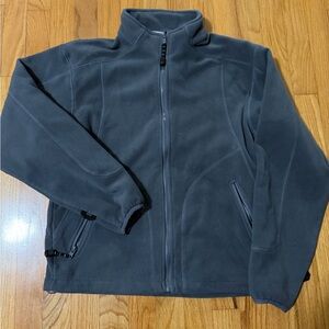 River's End Womens Microfleece Athletic Jacket - Grey
